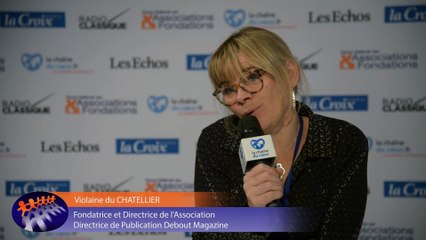 Violaine du CHATELLIER, Fondatrice et Directrice de l'Association / Directrice de Publication Debout Magazine