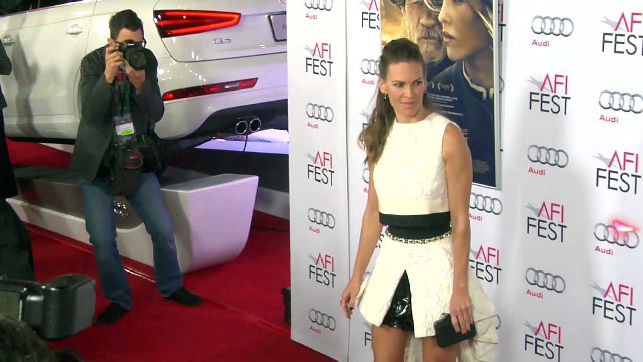 Hillary Swank Mixes Up Her Style At The AFI Film Festival