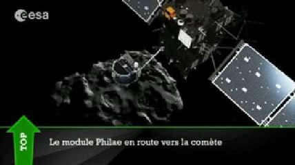 Top/Flop : le module Philae en route pour la comète, pour ses cent ans, elle saute en parachute