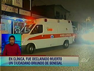 Descartan que la muerte de un africano en Guayaquil sea por ébola