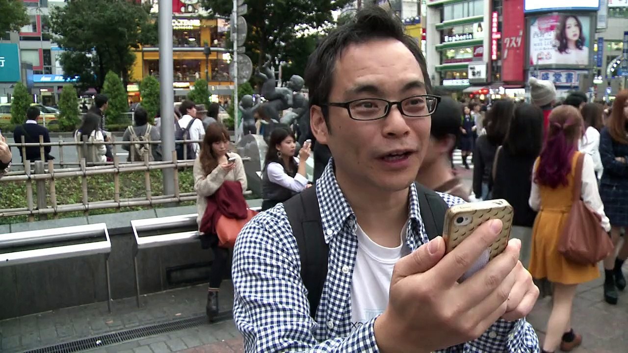 'Smartphone-Zombies' machen Tokio unsicher