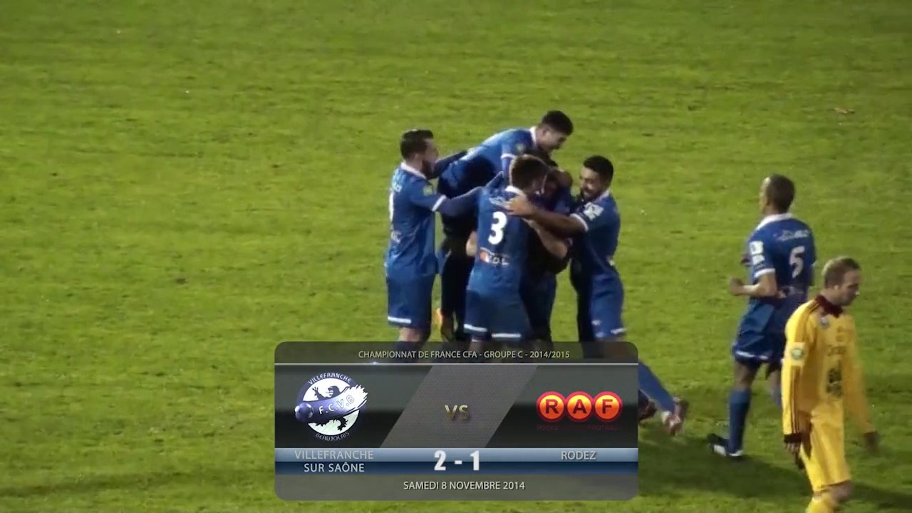 Football - FCVB / RODEZ 8 novembre 2014