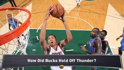 Gardner: Bench Powers Bucks Over Thunder