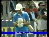 Sachin Tendulkar 1st runs in One Day Cricket 36 vs NZ 4th ODI 1990