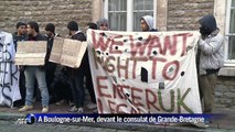 Boulogne-sur-mer: des migrants syriens interpellent le consulat