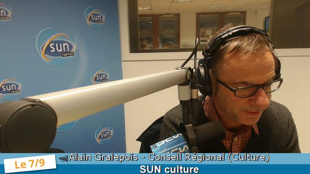 SUN Culture Mercredi 12 novembre : Alain Gralepois, président de la Commission Culture Pays de la Loire