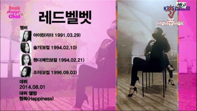 [RVVN][Vietsub] 141107 KBSWORLD Backstage Chat Red Velvet