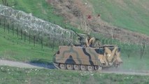Cizre'de Tankların Namluları Suriye'ye Çevrildi