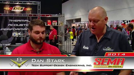 DEI Header Wrap How-To at SEMA 2014 V8TV Video
