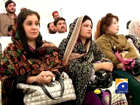 Asfandyar Wali Khan Press conference-Geo Reports-12 Nov 2014