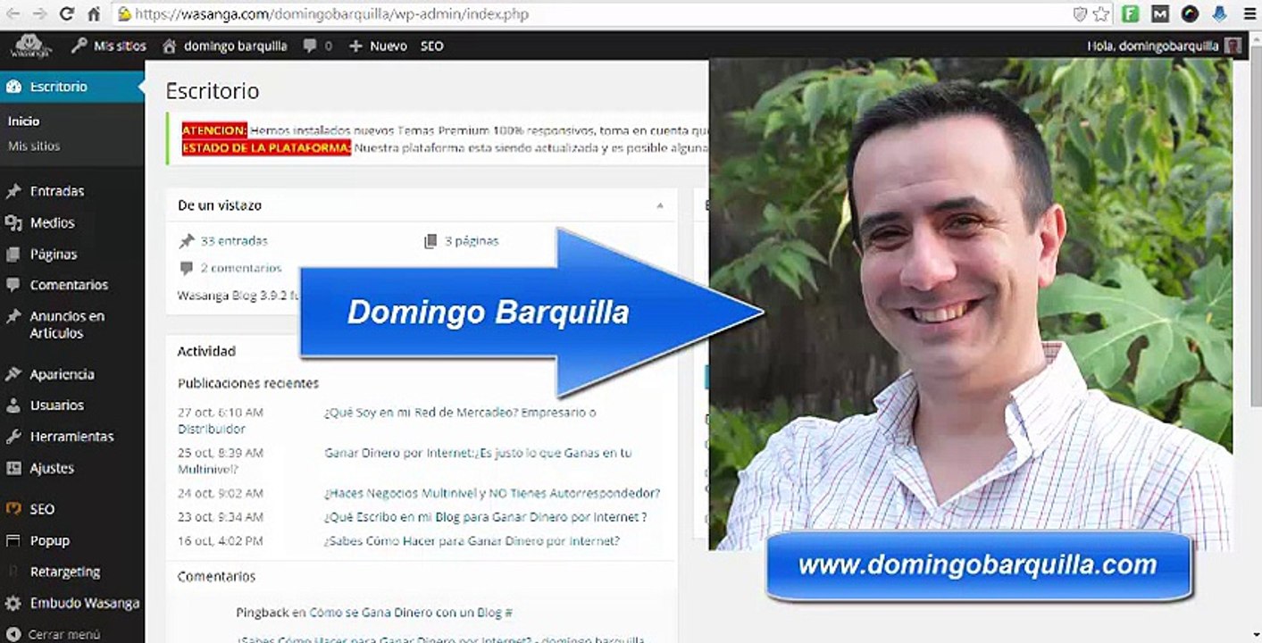 Cómo Realizar un Blog Tutorial Vídeo 1