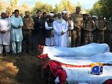 Khairpur accident victims laid to Rest-Geo Reports-12 Nov 2014