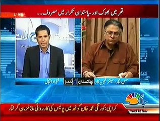 Hassan Nisar Exclusive Interview in Pakistan Aaj Raat (12th November 2014)