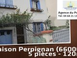 A vendre - maison/villa - Perpignan (66000) - 5 pièces - 120m²