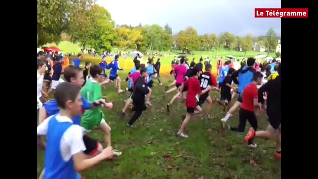 Sports scolaires. Cross Ugsel du Finistère : de la joie malgré la pluie