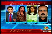 JAAG Pakistan Aaj Raat Shahzad Iqbal with MQM Khawaja Izhar Ul Hassan (11 NOV 2014)