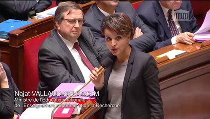 Éducation Prioritaire : question au Gouvernement et réponse de Najat Vallaud-Belkacem