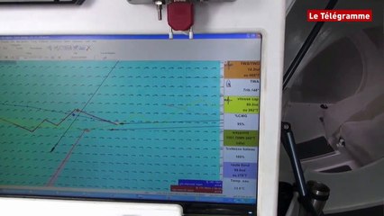 Route du Rhum. Otio-Bastide Médical : visite guidée  par Kito de Pavant