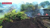 Lava del volcán Kilauea en Hawaii está a 30 metros de las viviendas - 15POST