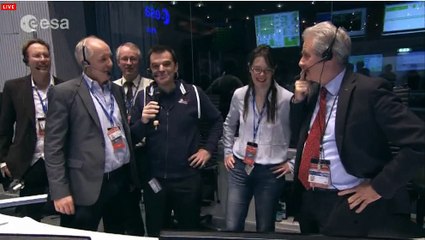 Reaction on the Landing of Philae on Comet - Part 2