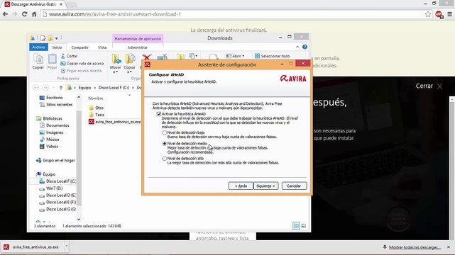 Descargar Antivirus Gratis para la PC AVIRA Free Antivirus (Instalarlo y Actualizarlo)