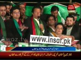 Imran Khan Speech in PTI Azadi March at Islamabad - 12th November 2014
