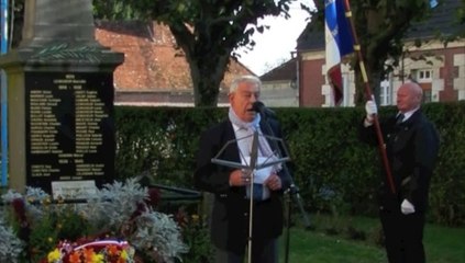La Neuville-Roy : Claude Lafferrère rend hommage aux poilus