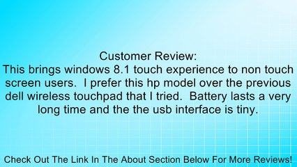 HP Z6500 Wireless Trackpad Review