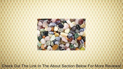 Hypnotic Gems Materials: Brazilian and African Tumbled Stone Mix - Polished Natural Stones including Dalmation Jasper, Rhodonite, Unakite, Carnelian, Amethyst, Sodalite, Tiger Eye, Red Jasper, Hematite, Green Aventurine, Black Onyx, Snowflake Obsidian, an