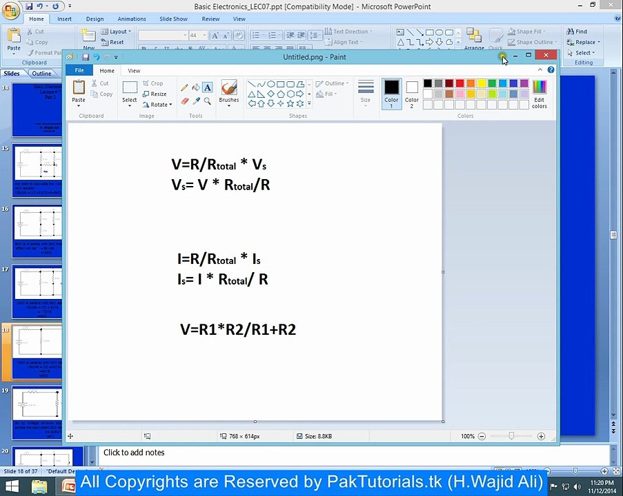Basic electronics lec # 007 Part 2 ( Online IT Learners )
