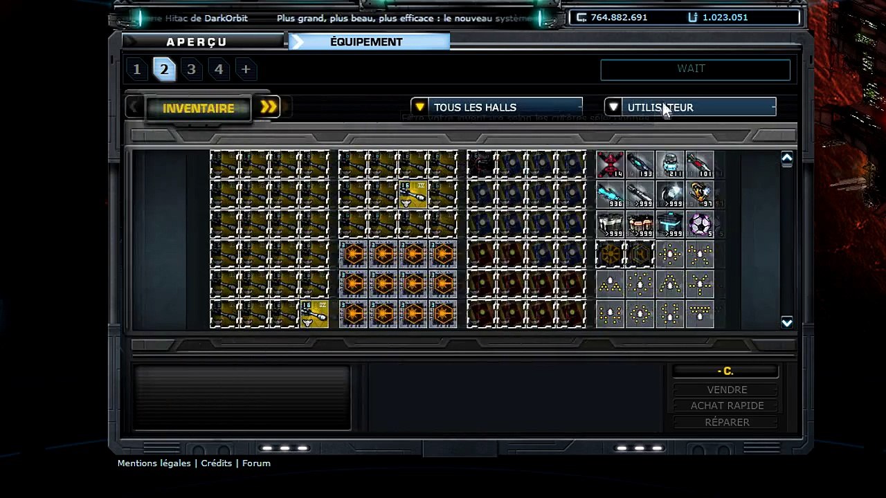 PlayerUp.com - Buy Sell Accounts - DarkOrbit - Sell Account UFE French 2 [UNS]