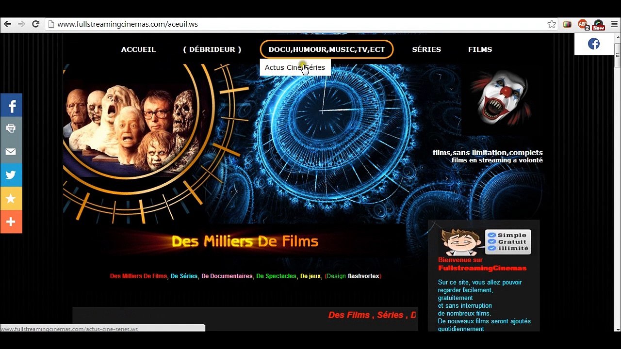 ACTUALLITÉ CINEMAS SUR http://www.fullstreamingcinemas.com/