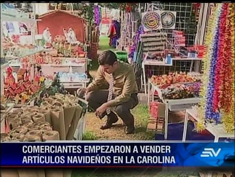 Adornos hechos a mano, otra alternativa navideña de moda en Quito