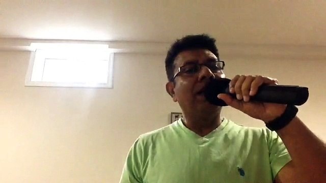 Waqt se din aur raat.. Rafi Saab's karaoke by Abdul Ali, sung by dj mehfil live