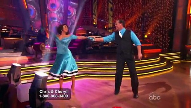 Chris Jericho & Cheryl Burke - Quickstep