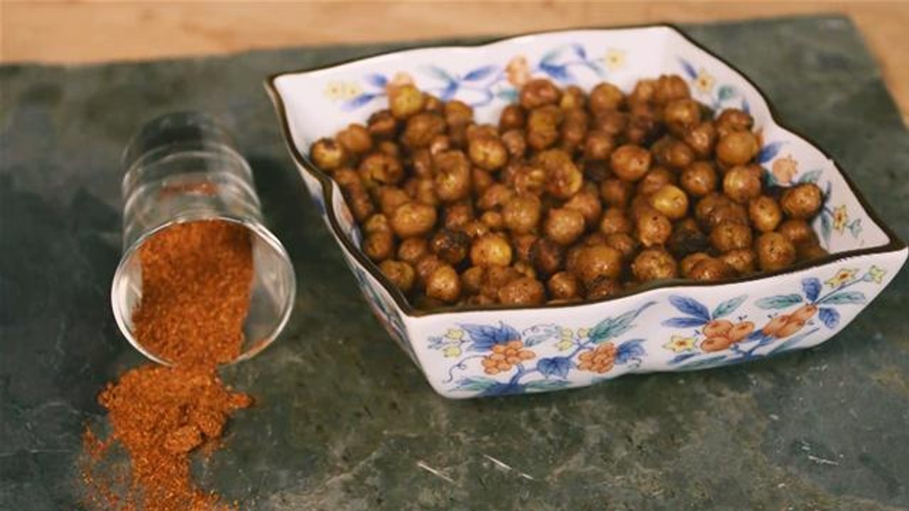 Spicy Roasted Chickpeas