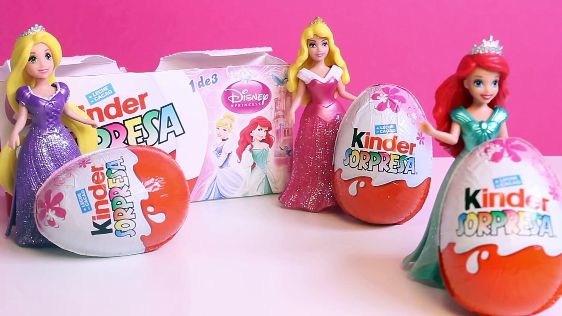 monstruo globo ética Frozen Disney Princess Surprise Eggs Kinder Surprise Huevos Sorpresa  Princesas Disney Sorpresa - video Dailymotion