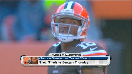 'NFL Fantasy Live': Rank's 11 Week 11 sleepers