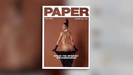 Kim Kardashian Gets Her Booty Out