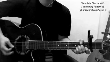 Jessie J - Burnin Up Guitar Chords