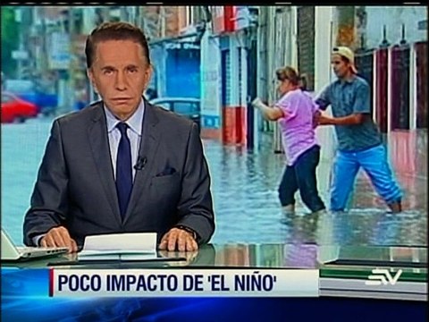 El fenómeno de El Niño será de baja intensidad