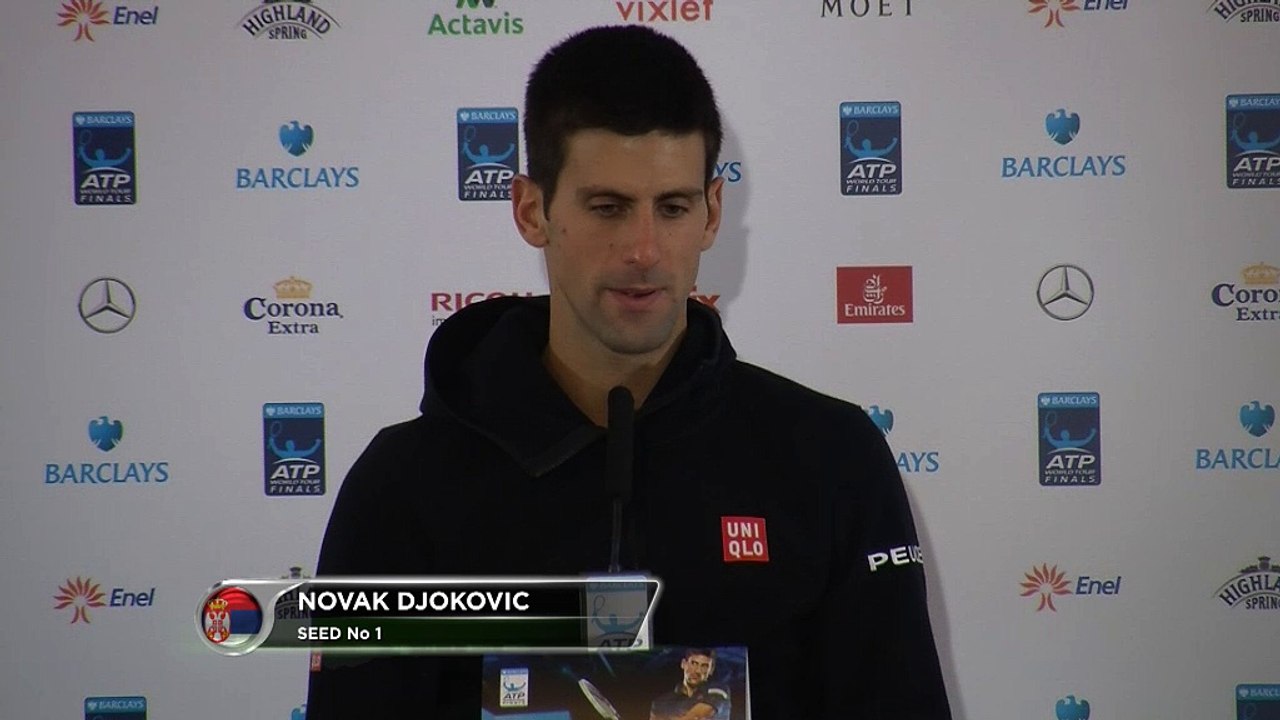 Torneo de Maestros - Djokovic, tras ganar a Wawrinka