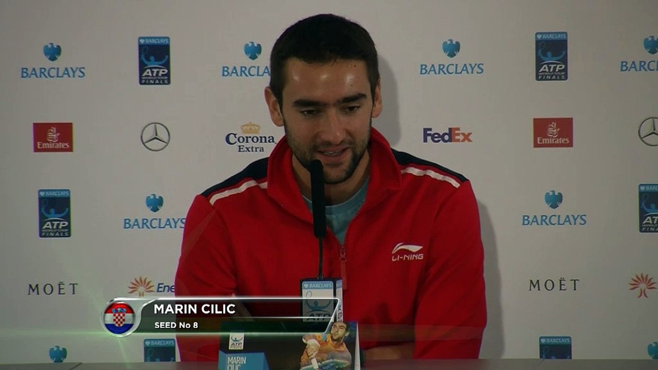 Torneo de Maestros - Cilic, tras caer ante Berdych