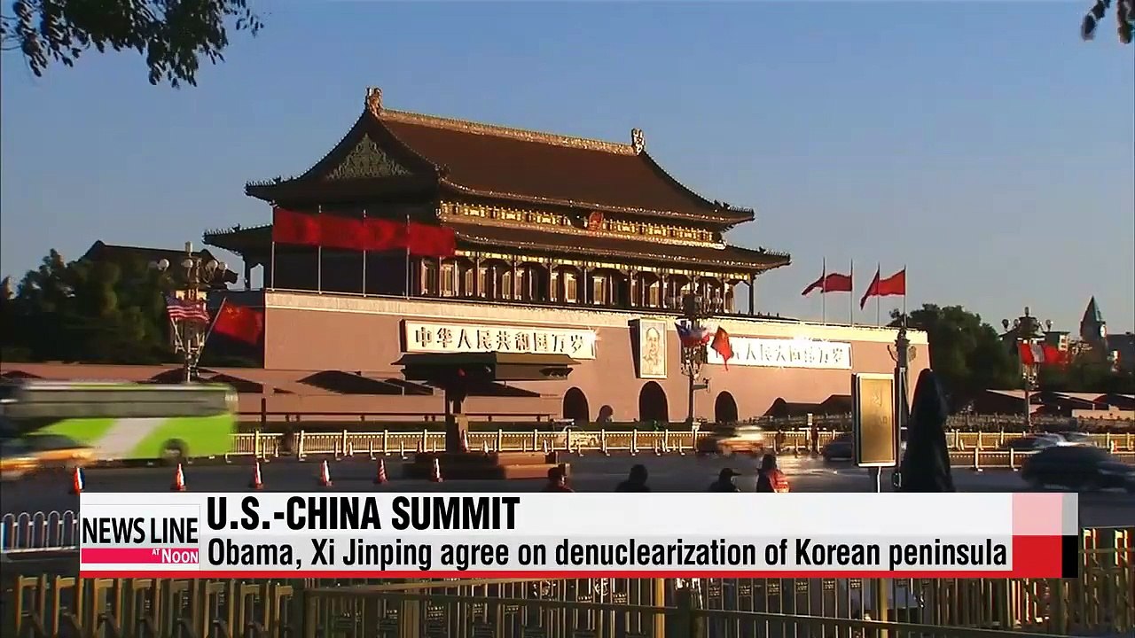 Obama and Xi Jinping agree on denuclearization of Korean peninsula
