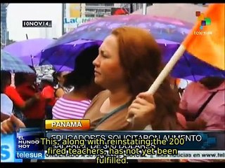 Panama: teachers demand that the State keep its word on pay raise