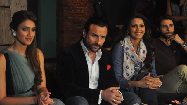 Saif And Ileana On Television Show 'Ajeeb Dastan Hai Yeh'
