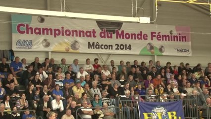 Championnat du Monde Féminin de Sport Boules, Mâcon 2014