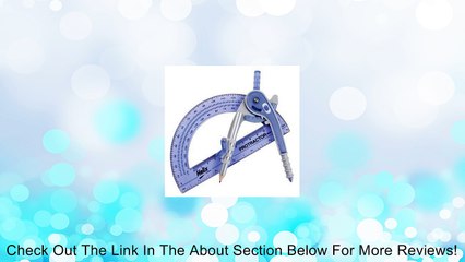 Protractor & Compass Set - Asst. Colors Review