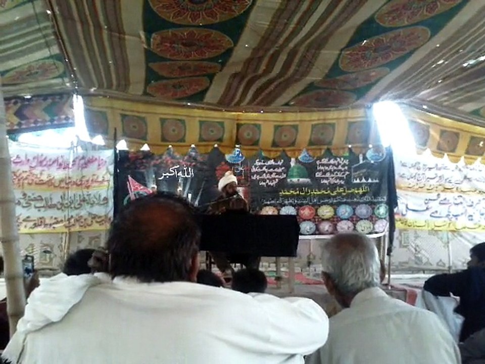Majlis Maulana Abid Hussain Rabbani 9th Muharram part 02 saraiki