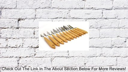 ARTIST PALETTE KNIFE SET -12 pieces Review